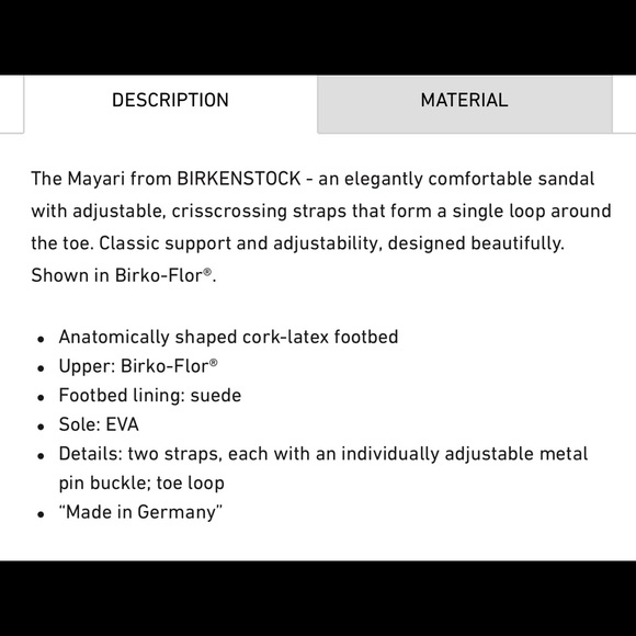 NWT Birkenstock Mayari Birko-Flor Sandals in Black - Picture 12 of 14